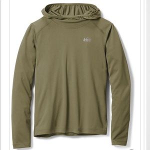 REI Co-Op Athletic Hooded Shirt